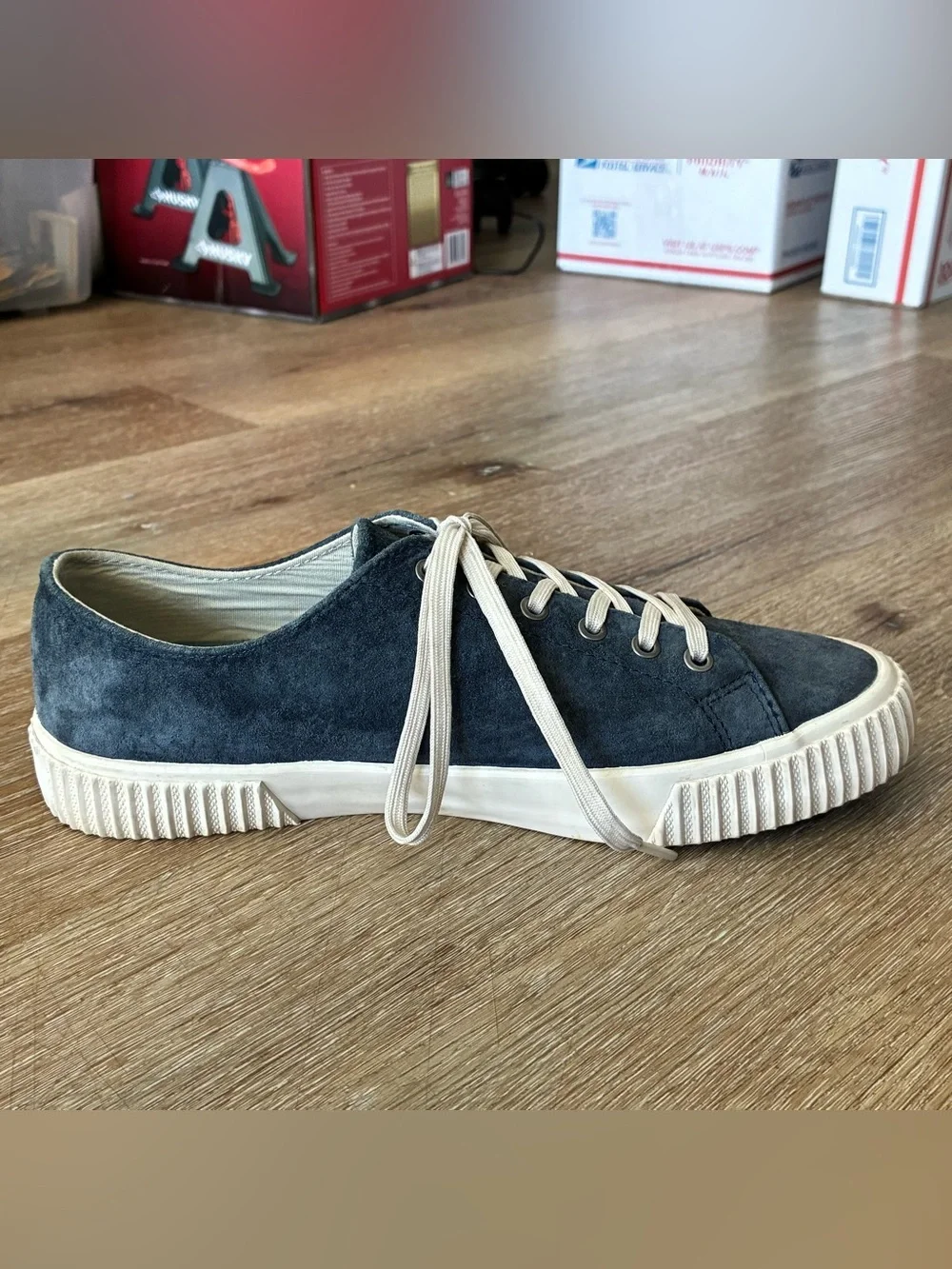 SeaVees Darby Suede Sneakers Navy Blue Women’s US 8.5 UK 6.5 EU 39.5